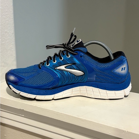 Brooks Glycerin 11 Men's Size 9.5 Blue Running Shoes 1101431D415 - Picture 3 of 9